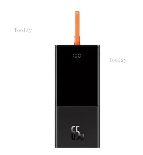 Power Bank Baseus Blade 20000mAh 100W Laptop Quick Charge – Ultra Fino com Ecrã Digital