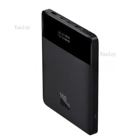 Power Bank Baseus Blade 20000mAh 100W Laptop Quick Charge – Ultra Fino com Ecrã Digital