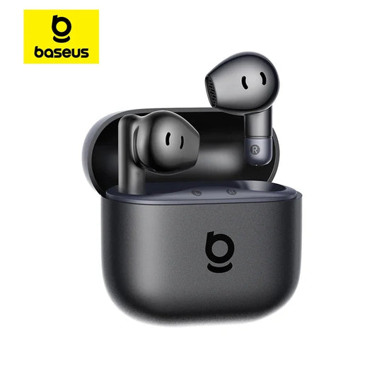 Auriculares Sem Fios Baseus Bass BS2 Lite TWS – Formato Conforto & Bateria até 40 Horas