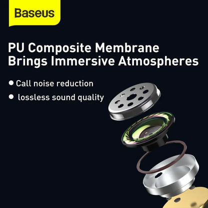 Auriculares Sem Fios Baseus Encok WM01 TWS Bluetooth – Ultra Compactos